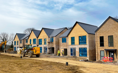 The development of Green Walk, Standish